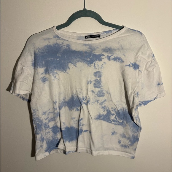 Blue Tie Dye Zara Tee - Picture 1 of 3